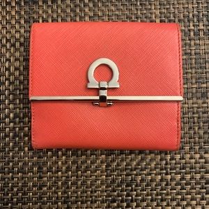 Salvatore Ferragamo Rosso French Wallet